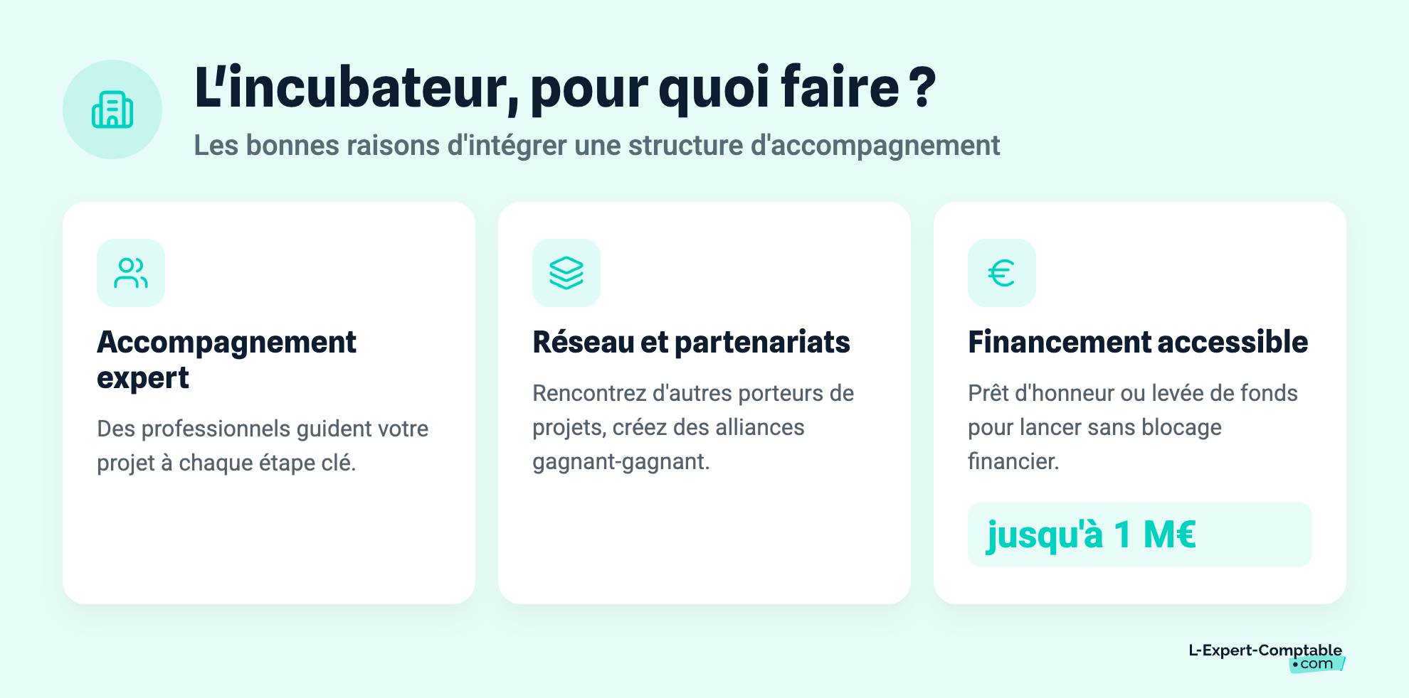 L'incubateur, pour quoi faire ?